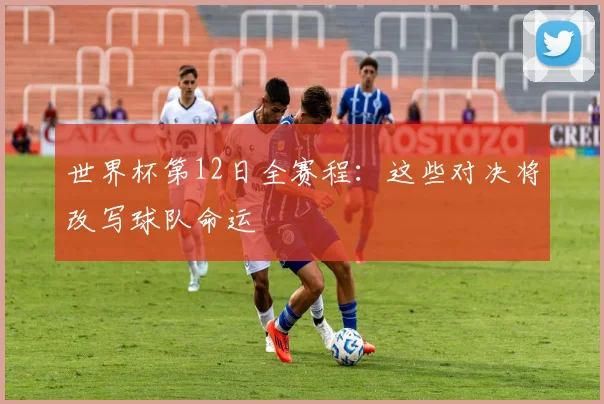 世界杯第12日全赛程：这些对决将改写球队命运